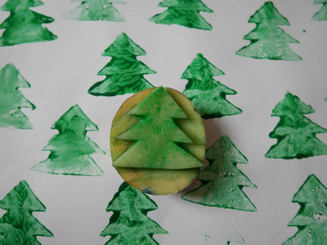 Funny Pun Reindeer Christmas Cards (Potato Printing Activity) - Kids Craft  Room