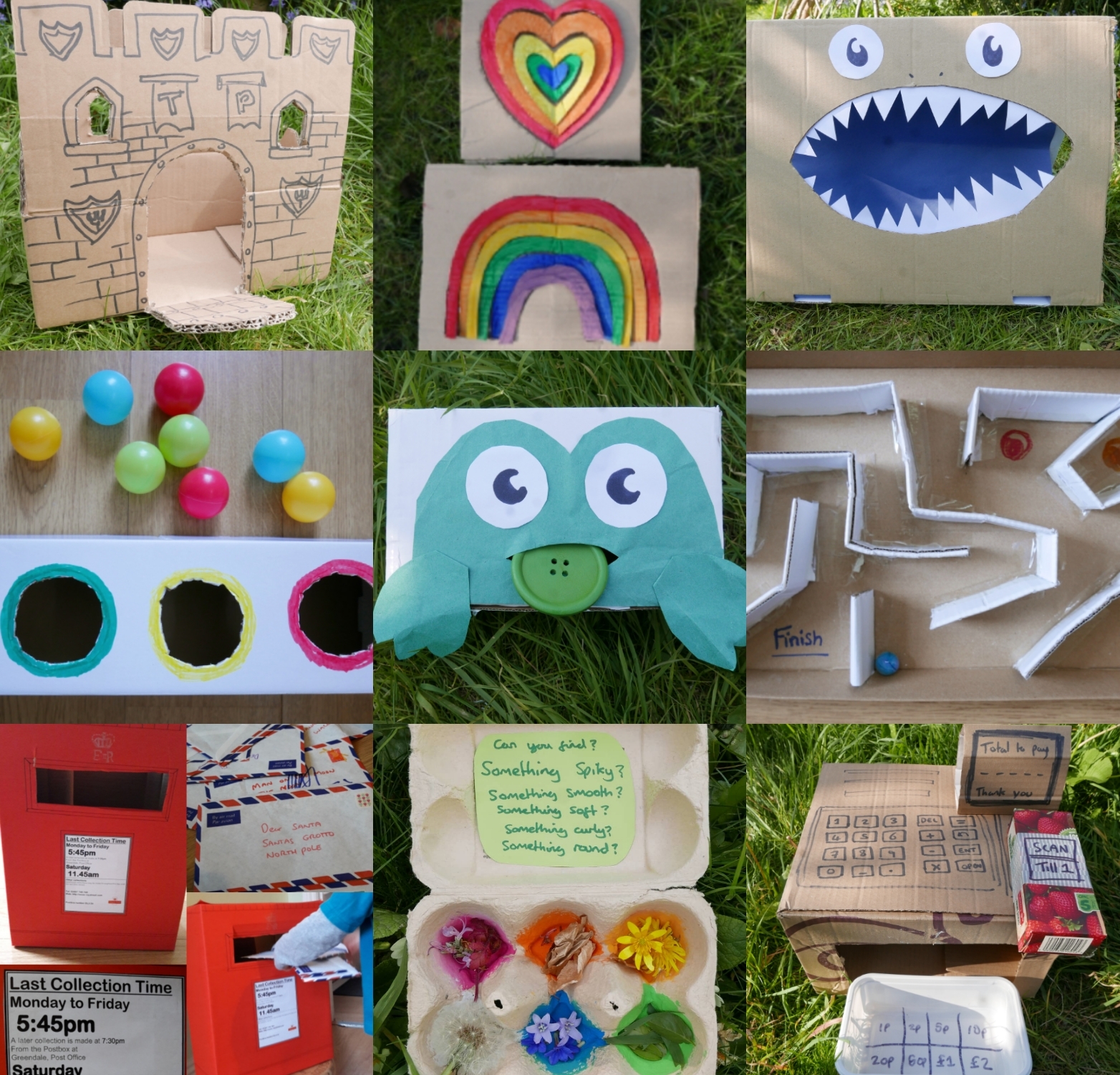 25 Cardboard box activities – Childsplayabc ~ Nature is our playground